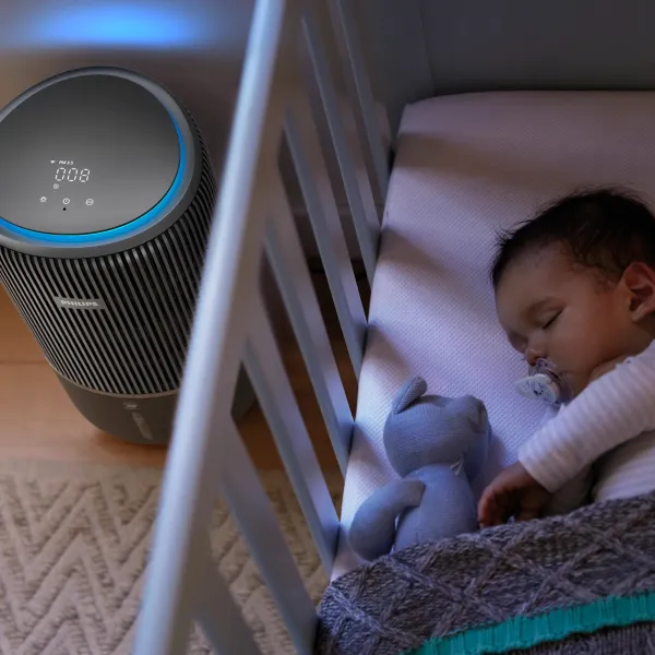 Очиститель воздуха PureProtect Water Series 3400, 78м2, 300м3/час, НЕРА, темно-серый Philips (AC3421/13) - Фото 10