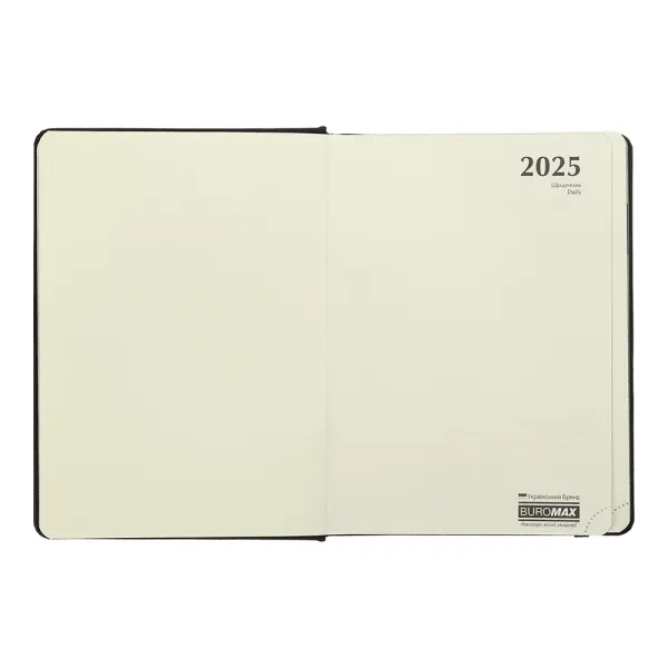 Ежедневник датированный 2026 VELOUR, A5, искусственная кожа, красный Buromax (BM.2134-05) - Фото 3