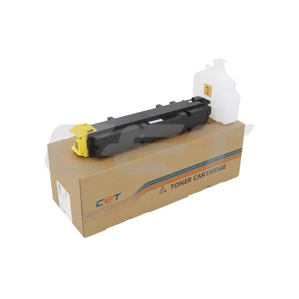 Тонер-картридж сумісний Kyocera ECOSYS PA3500, TK-5370Y, 65г, 5K, жовтий CET (CET141890) - Фото 4