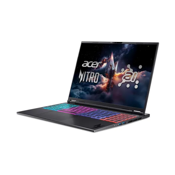 Ноутбук Nitro 16S AN16S-61 16" IPS, AMD R7-350, 32GB, F1TB, NVD5070-8, Lin, черный Acer (NH.QXKEU.004) - Фото 4