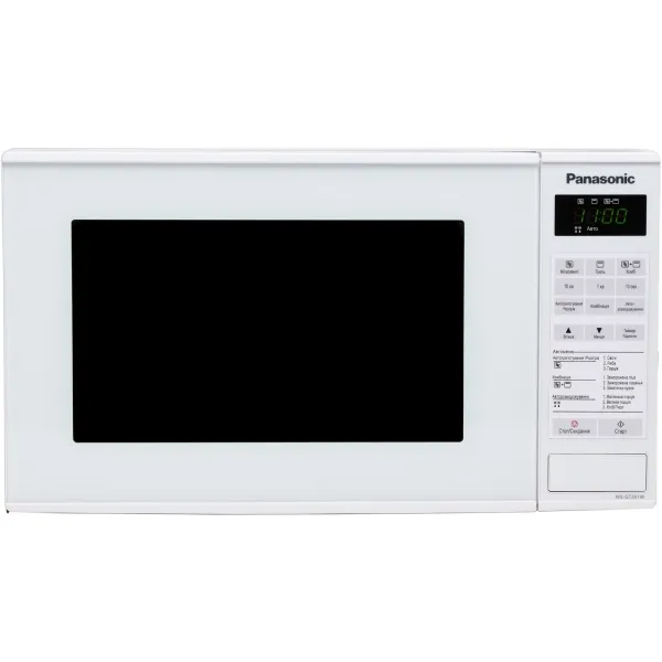 Микроволновая печь 20л, 800Вт белый Panasonic (NN-GT261WZUE)