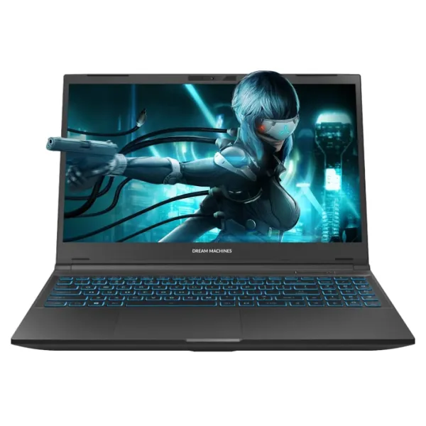 Ноутбук 15.6 IPS, Intel i7-13620H, 16GB, F1TB, NVD4050-6, DOS, чорний Dream Machines (RG4050-15UA66)
