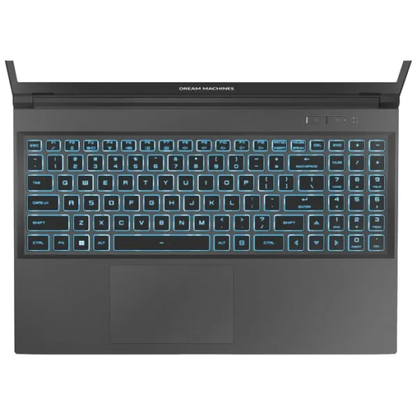 Ноутбук 15.6 IPS, Intel i7-13620H, 16GB, F1TB, NVD4050-6, DOS, чорний Dream Machines (RG4050-15UA66) - Фото 3
