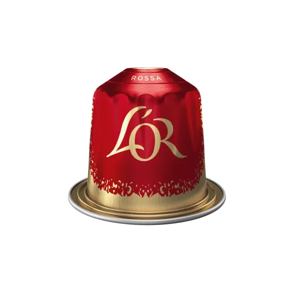 Кофе капсулы Rossa Imola Ristretto, 100% арабика, 10 шт, Nespresso L`OR (8711000579145) - Фото 4