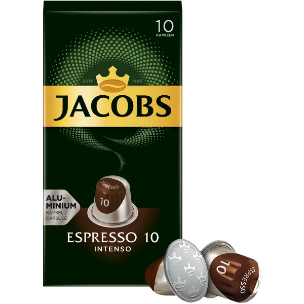 Кофе капсулы Espresso Intenso, купаж арабика/робуста, 10 шт, Nespresso L`OR (8711000371183) - Фото 11