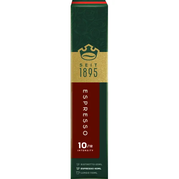 Кофе капсулы Espresso Intenso, купаж арабика/робуста, 10 шт, Nespresso L`OR (8711000371183) - Фото 7