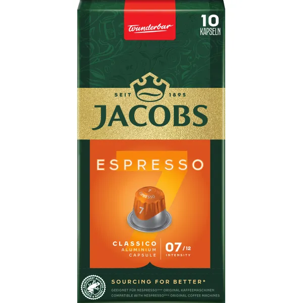 Кофе капсулы Espresso Classico, купаж арабика/робуста, 10 шт, Nespresso L`OR (8711000371176) - Фото 6