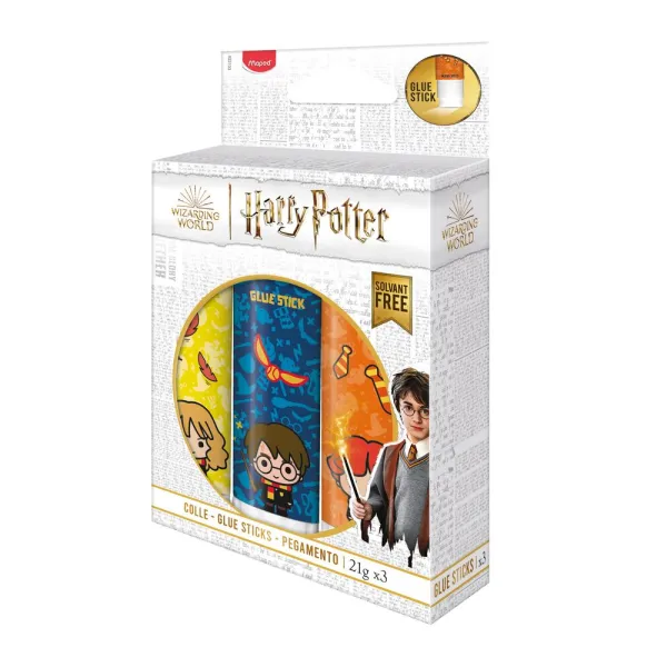 Клей-карандаш Harry Potter 3x21 г Maped (MP.822103) - Фото 1