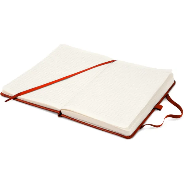 Записна книжка Partner Lux, 125х195, 96 л, клітинка, червона Axent (8202-06-A) - Фото 6
