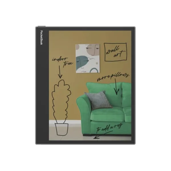 Электронная книга 1042 InkPad Eo, Mist Grey PocketBook (PB1042-M-CIS) - Фото 4