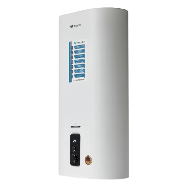 Бойлер Willer Grand Digital EV50DRI 50 л, вертикальный - Фото 2