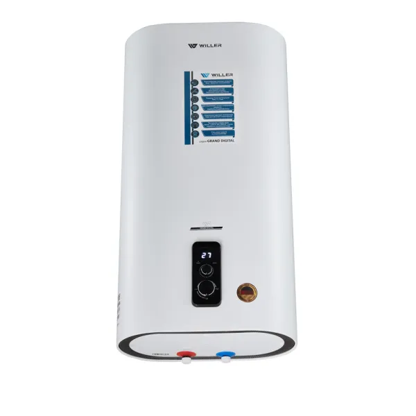 Бойлер Willer Grand Digital EV50DRI 50 л, вертикальный - Фото 1
