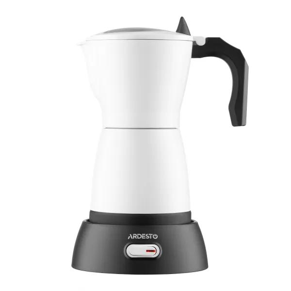 Кофеварка электрическая гейзерная 0.3л, белый Ardesto (CMM-X300W)