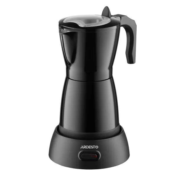 Кофеварка электрическая гейзерная 0.3л, черный Ardesto (CMM-X300B) - Фото 1