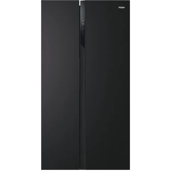 Холодильник SBS, 177.5x91х64.7, 337л/177л, 2дв., А++, NF, інв.,чорний Haier (HSR3918ENPB)