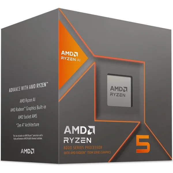 Процессор Ryzen 5 8600G 6C/12T 4.3/5.0GHz AM5 AMD (100-100001237BOX) - Фото 2