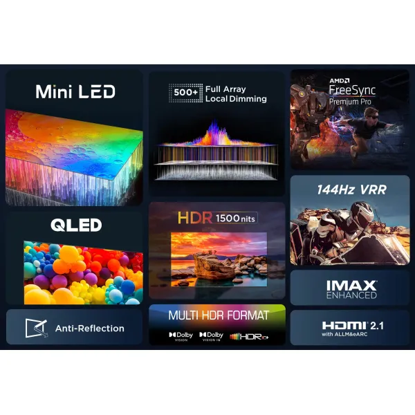 Телевизор 98" MiniLED 144Hz TCL (98C805K) - Фото 12