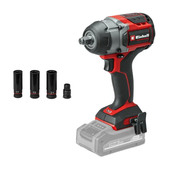 Гайковерт аккумуляторный ударный Professional TP-CW 18/750-C 18В, 750Нм, 0-2200об/мин Einhell (4510065) - Фото 3