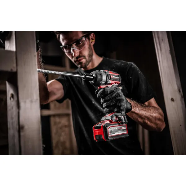 Гайковерт аккумуляторный ударный Professional TP-CW 18/750-C 18В, 750Нм, 0-2200об/мин Einhell (4510065) - Фото 12