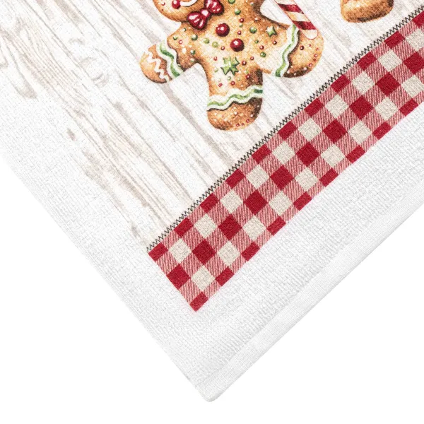 Набор полотенец для кухни 38х63см, 2шт, 100% хлопок, красный Christmas Gingerbread Ardesto (ART3863HG) - Фото 2