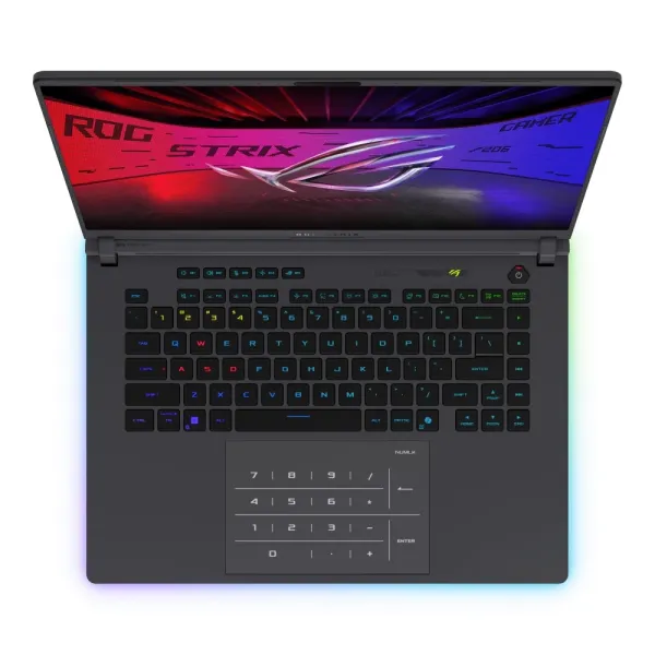 Ноутбук ROG Strix G16 G615LR-S5273, Intel Ultra 7 255HX, 32GB, F1TB, NVD5070Ti-12, сірий ASUS (90NR0LR1-M00C00) - Фото 3