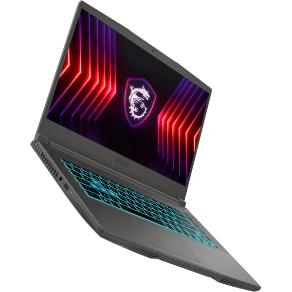 Ноутбук Thin 15 A15B7UC 15.6, Ryzen 7-7735HS, 16GB, F1TB, NVD3050-4, DOS, чорний MSI (9S7-16RK11-463) - Фото 2