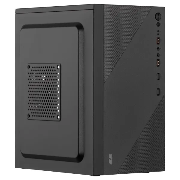 Корпус TeamX TMX04 с БП ATX500W, mATX, чёрный 2E (2E-TMX04-500)