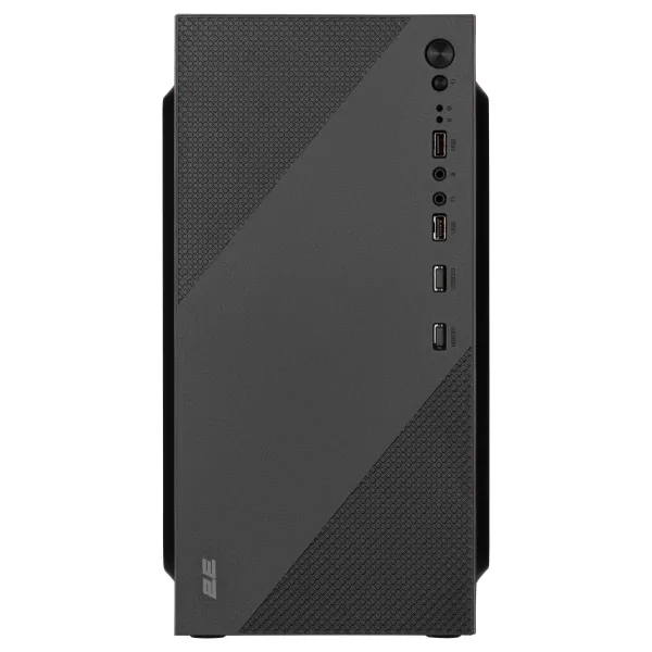 Корпус TeamX TMX04 с БП ATX500W, mATX, чёрный 2E (2E-TMX04-500) - Фото 1