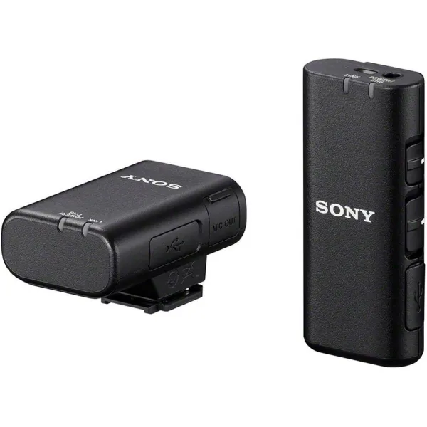 Микрофон беспроводной ECM-W2BT, чёрный Sony (ECMW2BT.CE7)