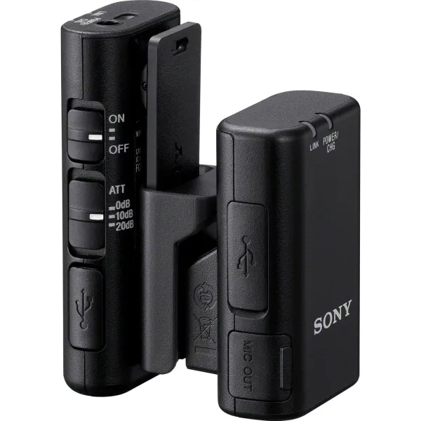 Микрофон беспроводной ECM-W2BT, чёрный Sony (ECMW2BT.CE7) - Фото 2