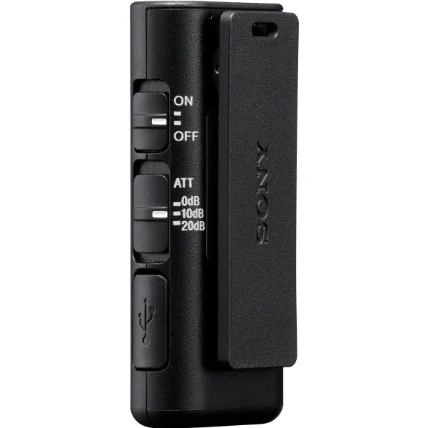 Микрофон беспроводной ECM-W2BT, чёрный Sony (ECMW2BT.CE7) - Фото 5