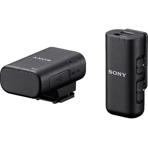 Микрофон беспроводной ECM-W3S, чёрный Sony (ECMW3S.CE7)