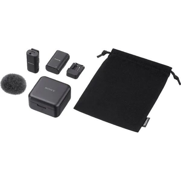 Микрофон беспроводной ECM-W3S, чёрный Sony (ECMW3S.CE7) - Фото 1