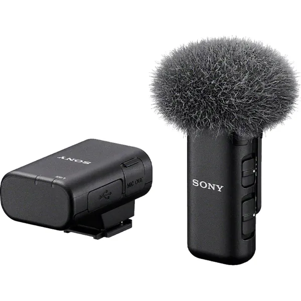 Микрофон беспроводной ECM-W3S, чёрный Sony (ECMW3S.CE7) - Фото 4