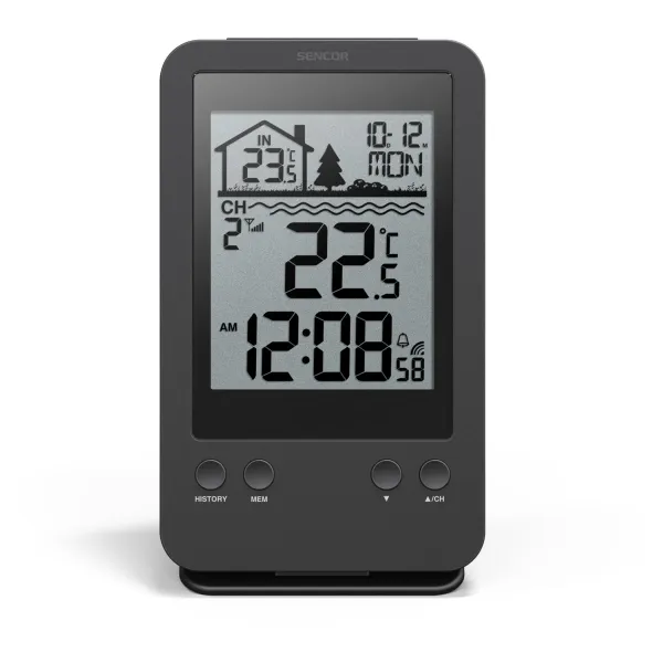 Метеостанция для басейна, чёрный Sencor (SWS6900POOL) - Фото 6