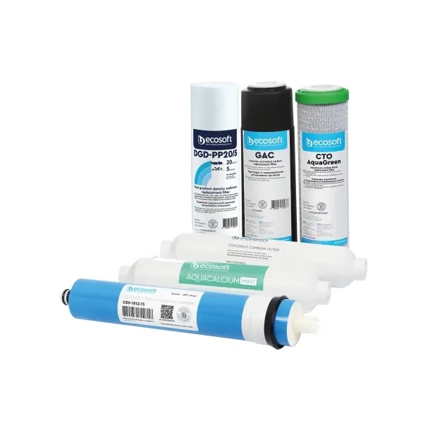 Комплект картриджів P'Ure AquaCalcium Mint (12 місяців) Ecosoft (CHV6PUREMAC)