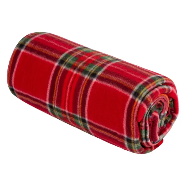 Плед 130x160см, 100% поліестер, клітинка, червоний Christmas Fleece Ardesto (ART0717PB) - Фото 7