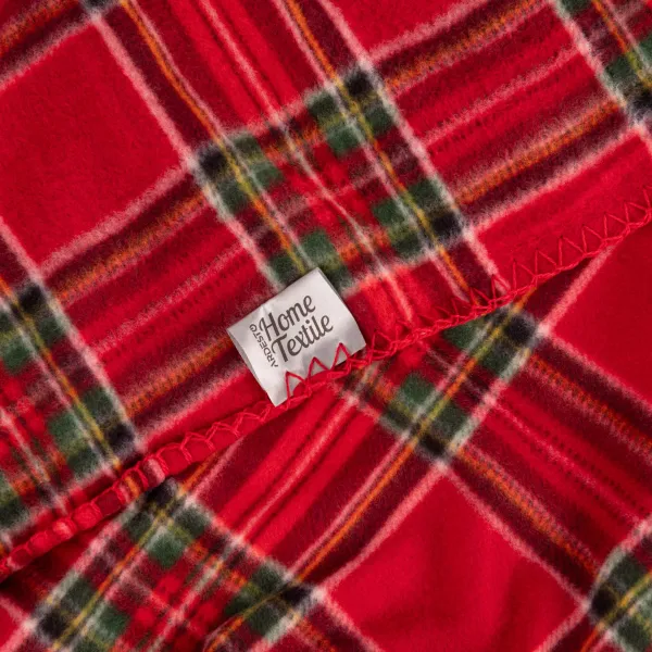 Плед 130x160см, 100% поліестер, клітинка, червоний Christmas Fleece Ardesto (ART0717PB) - Фото 10