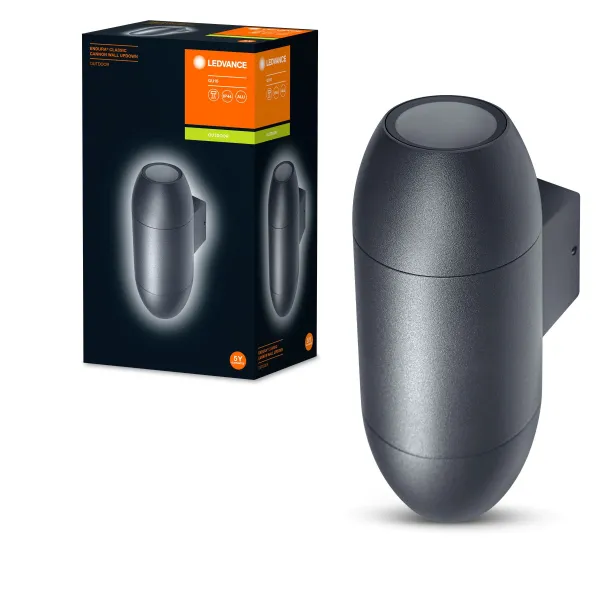 Светильник фасадный Endura Cannon Wall Updown GU10 IP44, чёрный Ledvance (4058075554498) - Фото 3