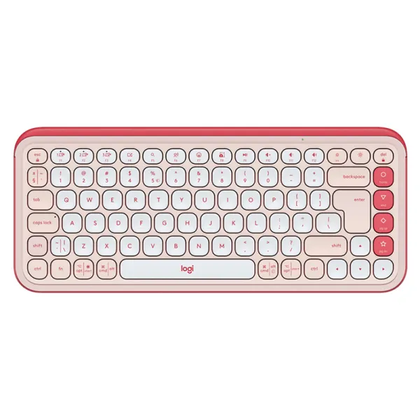 Клавиатура беспроводная POP Icon Keys, UA, розовая Logitech (920-013073) - Фото 9