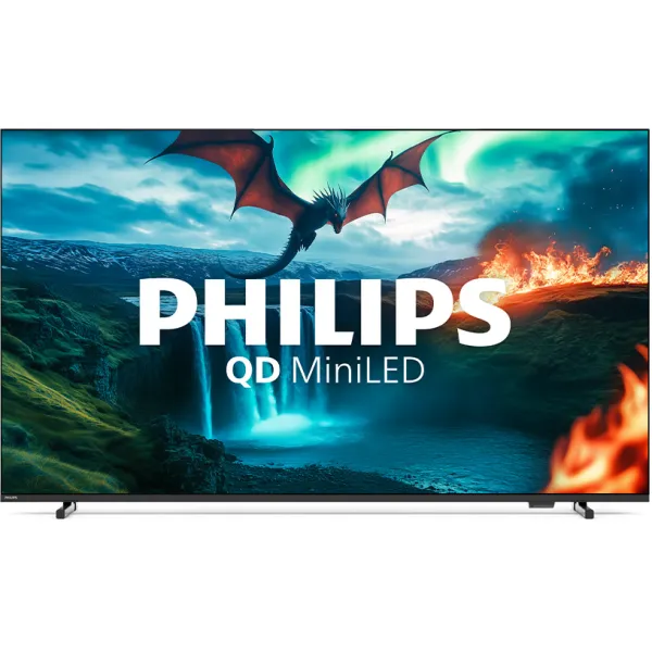 Телевизор 55" MiniLED 60Hz Titan черный Philips (55MLED820/12) - Фото 3
