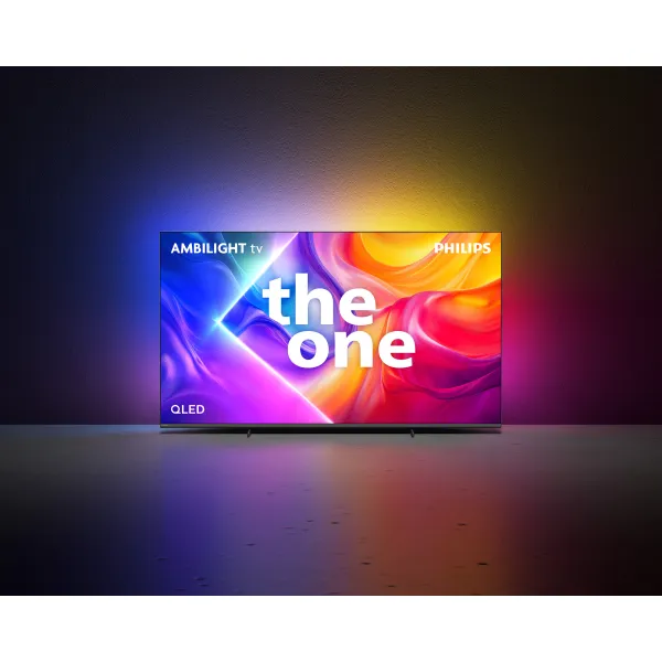 Телевизор 75" QLED 144Hz Titan черный Philips (75PUS9010/12) - Фото 2