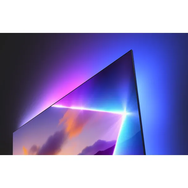 Телевизор 43" QLED 60Hz Titan черный Philips (43PUS8510/12) - Фото 4