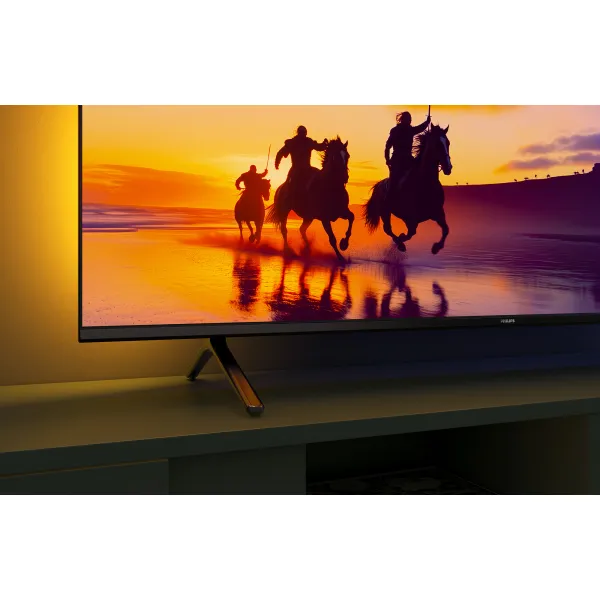 Телевизор 43" QLED 60Hz Titan черный Philips (43PUS8510/12) - Фото 5
