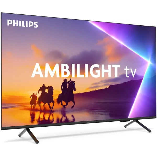 Телевизор 43" QLED 60Hz Titan черный Philips (43PUS8510/12) - Фото 6