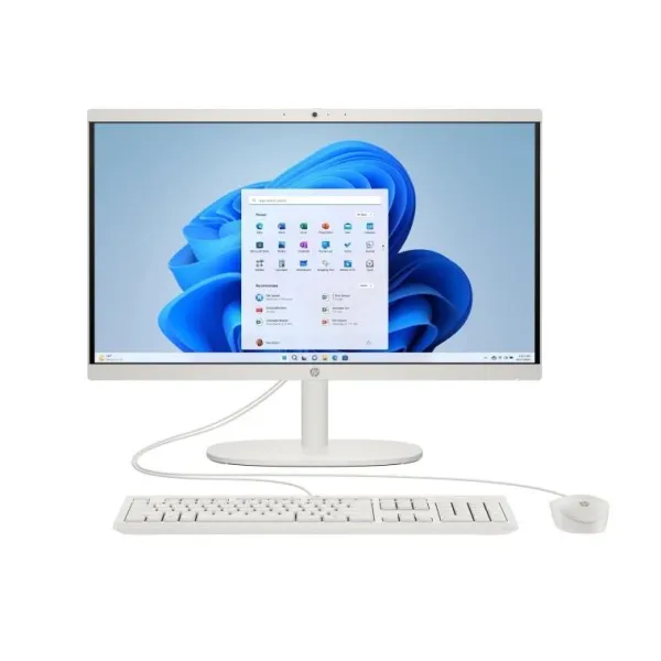 Моноблок All-in-One 21,5" VA, Intel i3-N300, 8GB, F512GB, білий HP (C31F4EA)