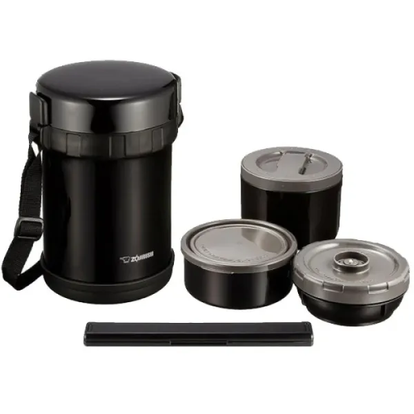 Набор для ланча, черный Zojirushi (SL-GH18BA) - Фото 4