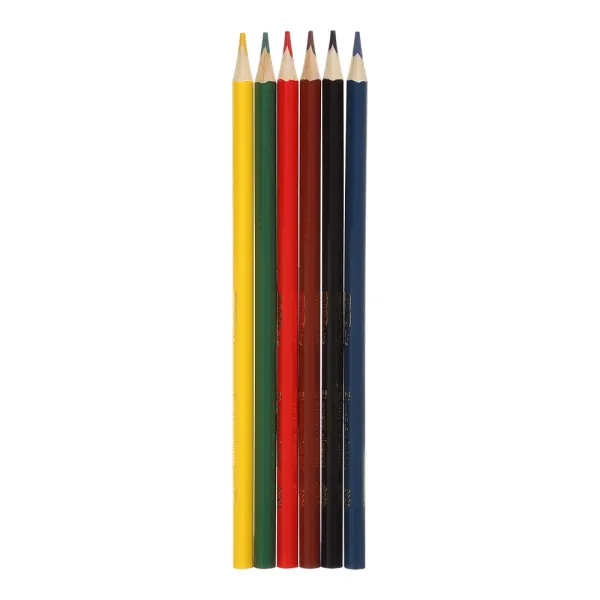 Карандаши цветные 6 цветов, KIDS Line ZiBi (ZB.2413) - Фото 1