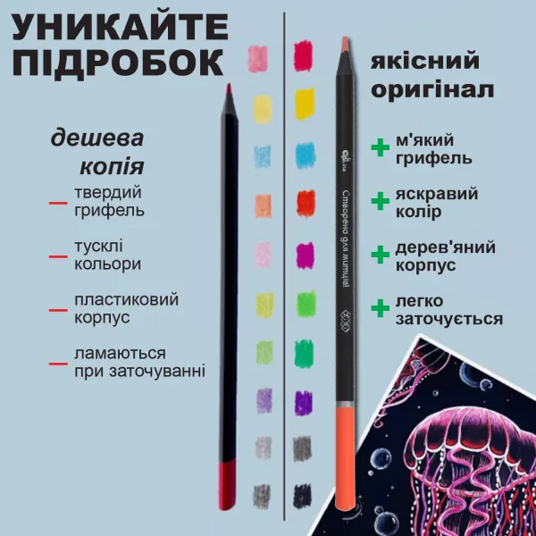 Карандаши цветные 24 цвета, круглый, ART Line ZiBi (ZB.2434) - Фото 4