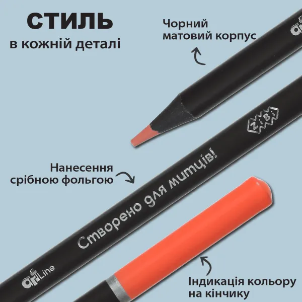 Карандаши цветные 36 цветов, круглый, ART Line ZiBi (ZB.2435) - Фото 6